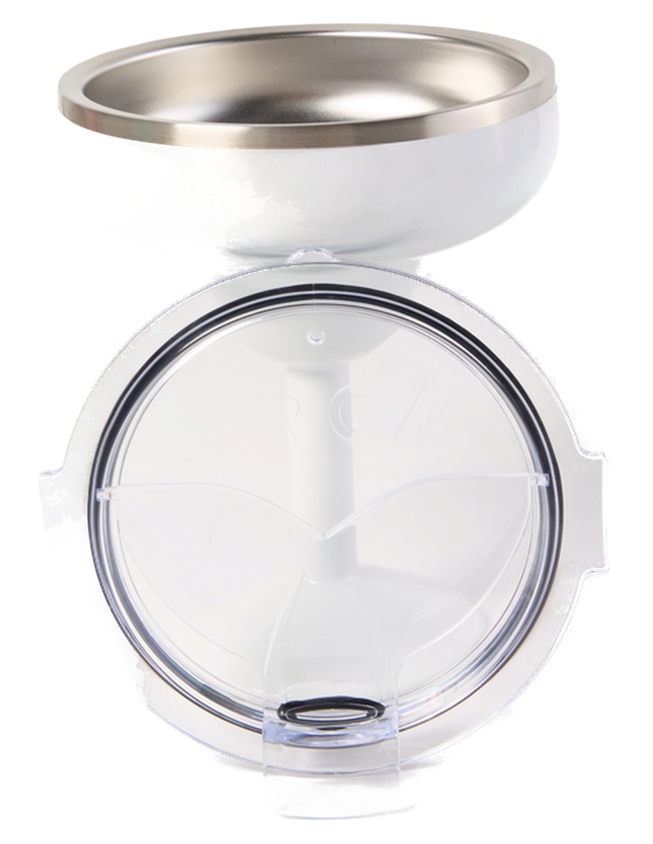 Copa térmica margarita de acero inoxidable Tini con tapa a presión 384 ml 1
