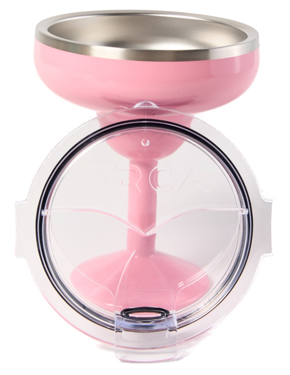 Copa térmica margarita Orca de acero inoxidable Rita con tapa a presión 384 ml