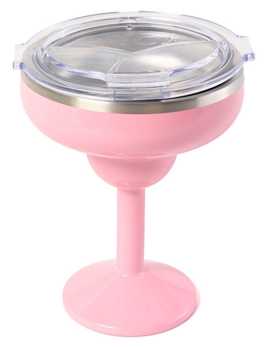 Copa térmica margarita Orca de acero inoxidable Rita con tapa a presión 384 ml