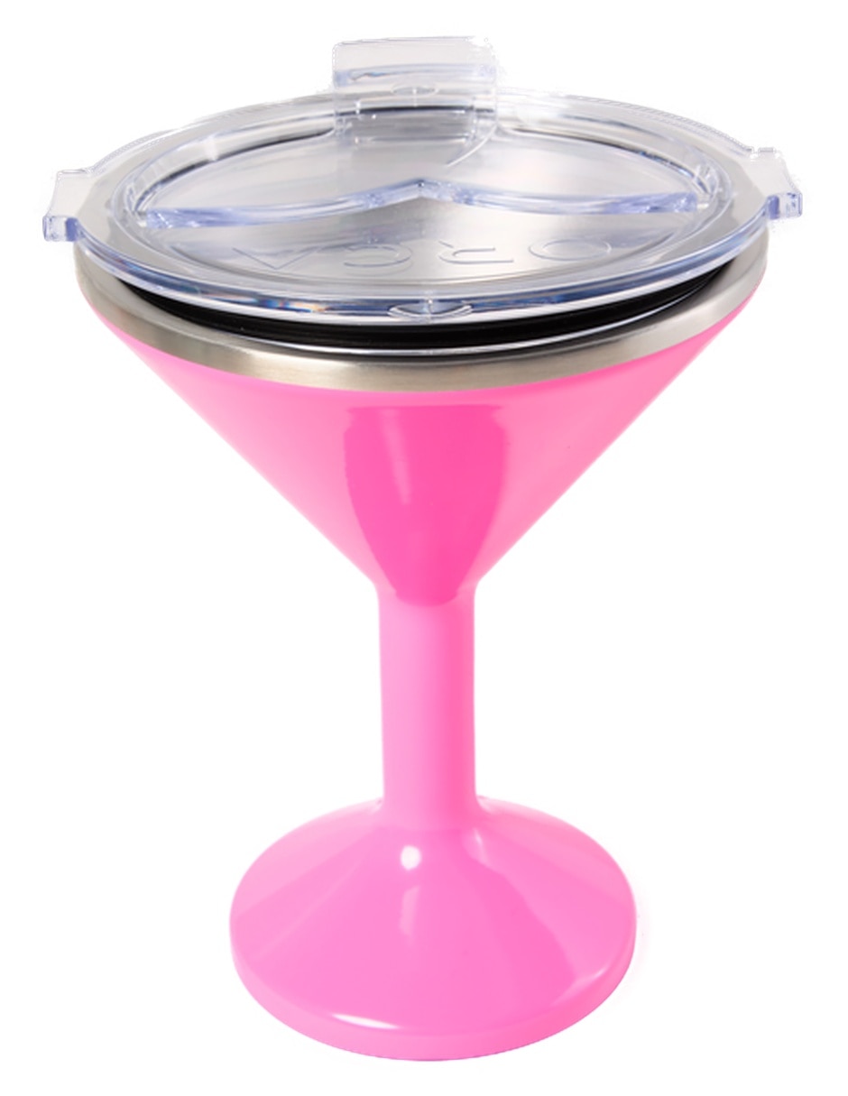 Copa térmica martini Orca de acero inoxidable Rita con tapa a presión 384 ml 4