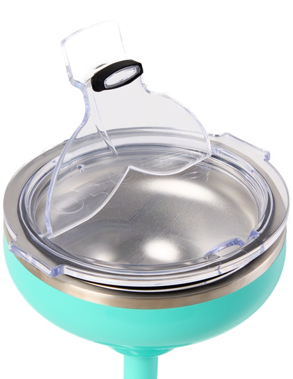 Copa térmica margarita Orca de acero inoxidable Tini con tapa a presión 384 ml 5