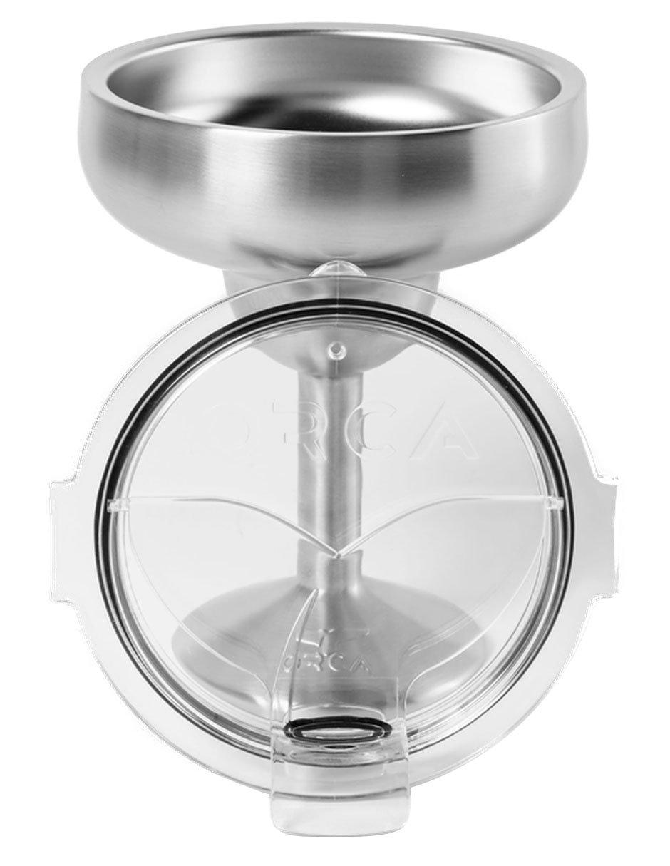 Copa térmica margarita Orca de acero inoxidable con tapa a presión 384 ml 1