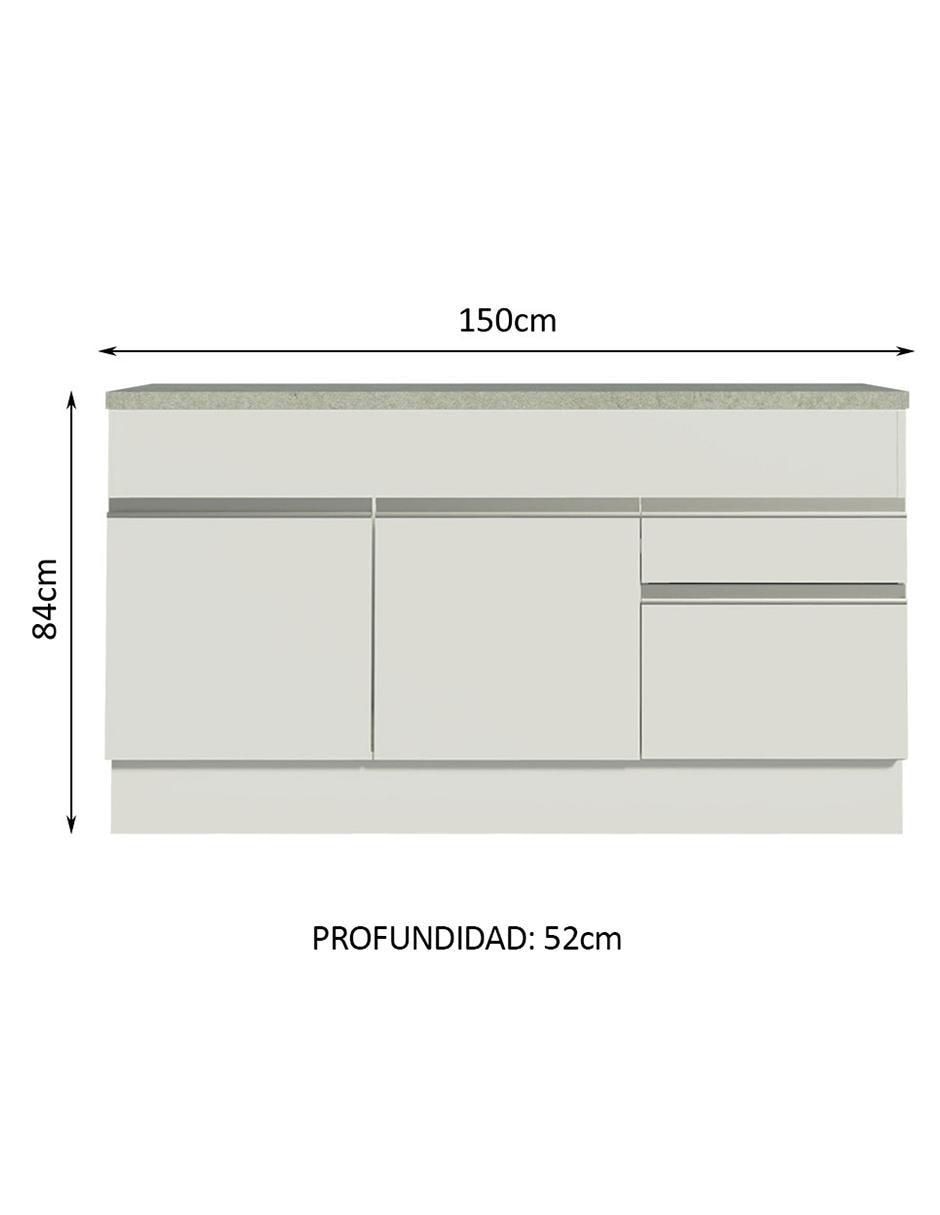 Gabinete armable glamy de mdp 12