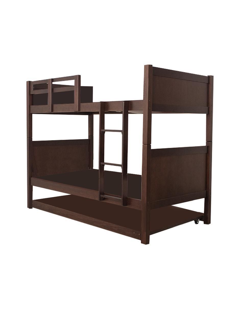 Litera Yuma de madera individual 2