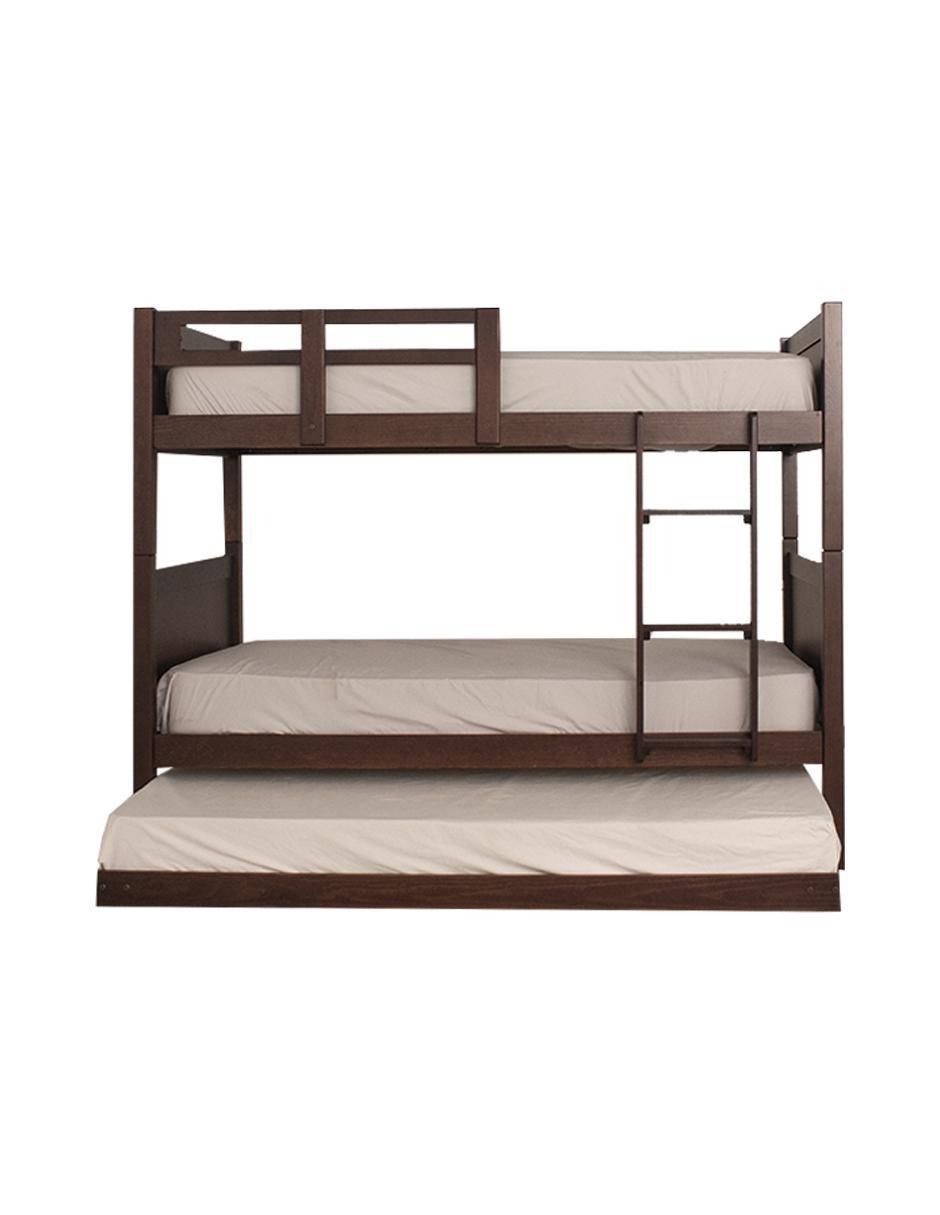 Litera Yuma de madera individual 3