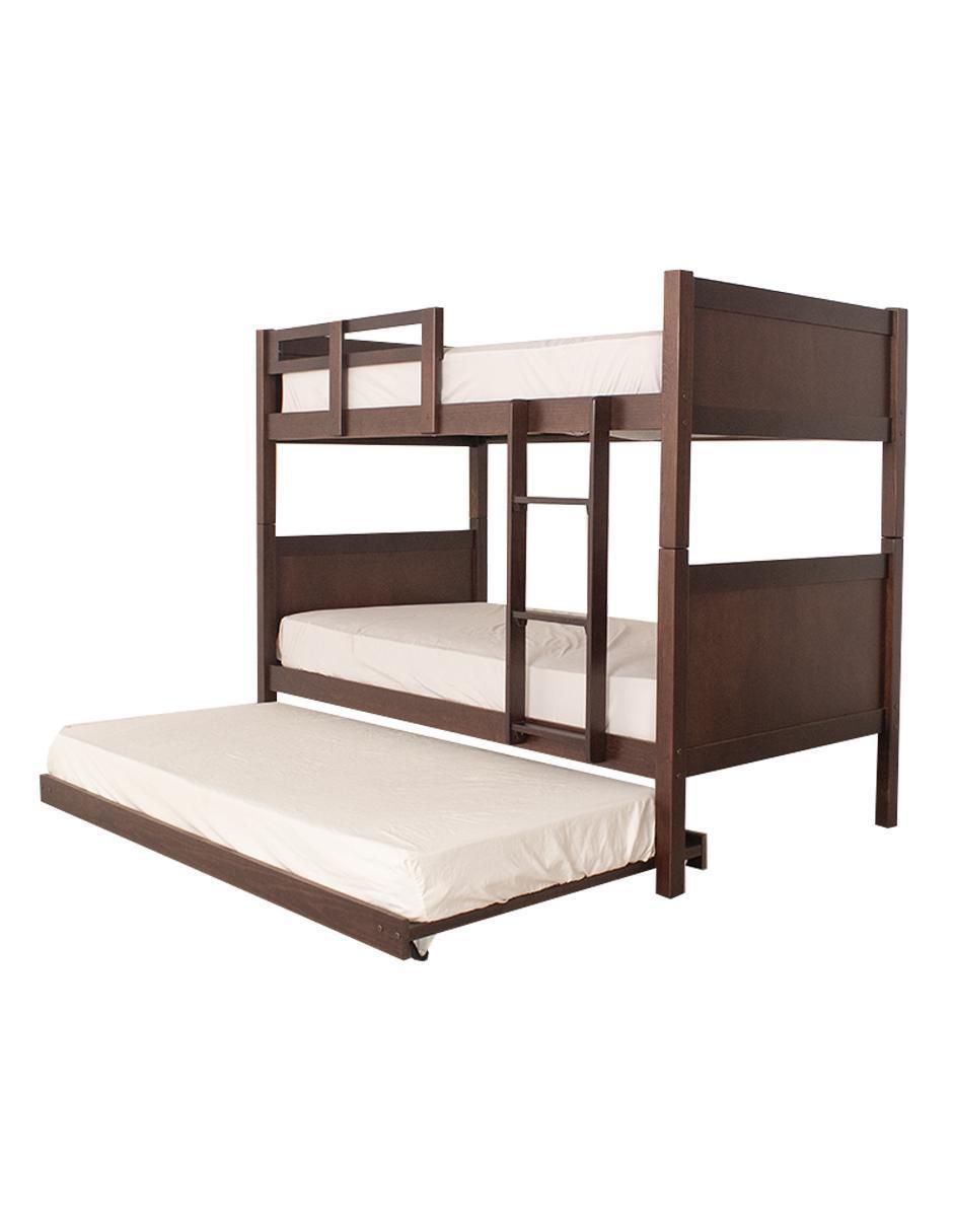 Litera Yuma de madera individual 4
