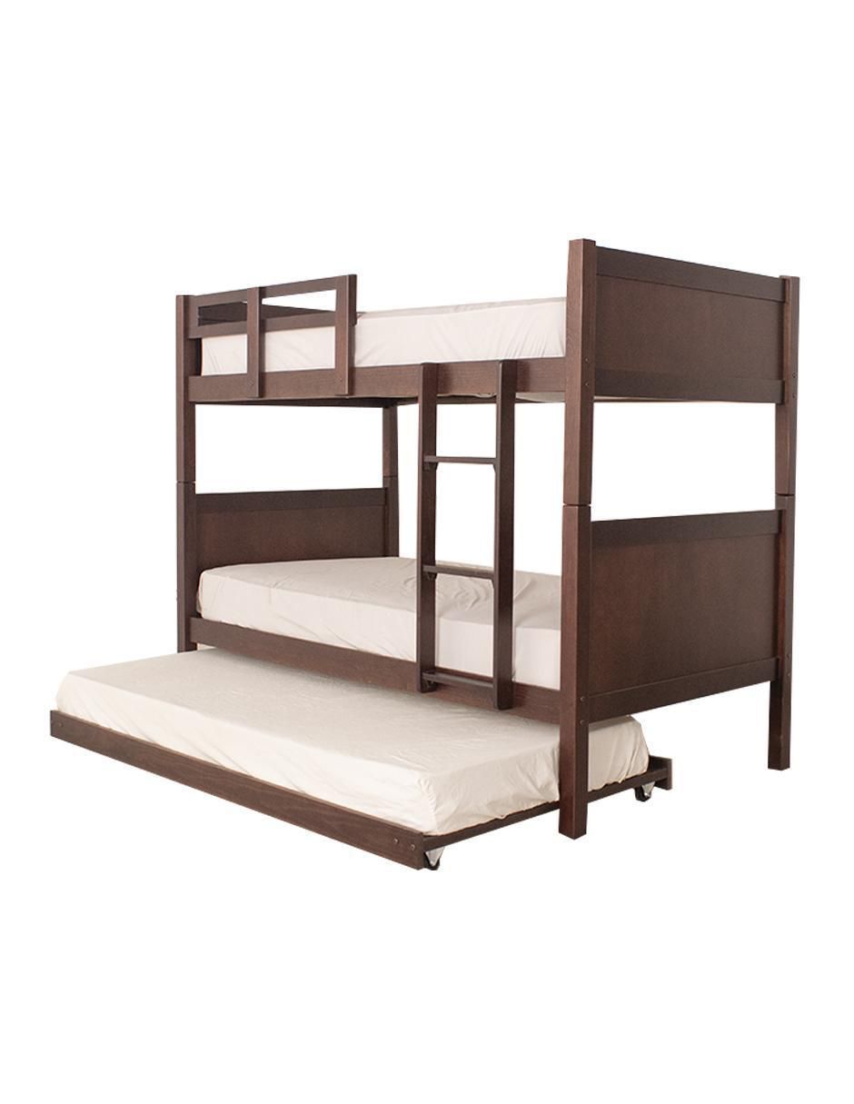 Litera Yuma de madera individual