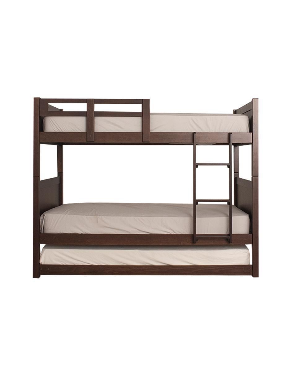 Litera Yuma de madera individual 6