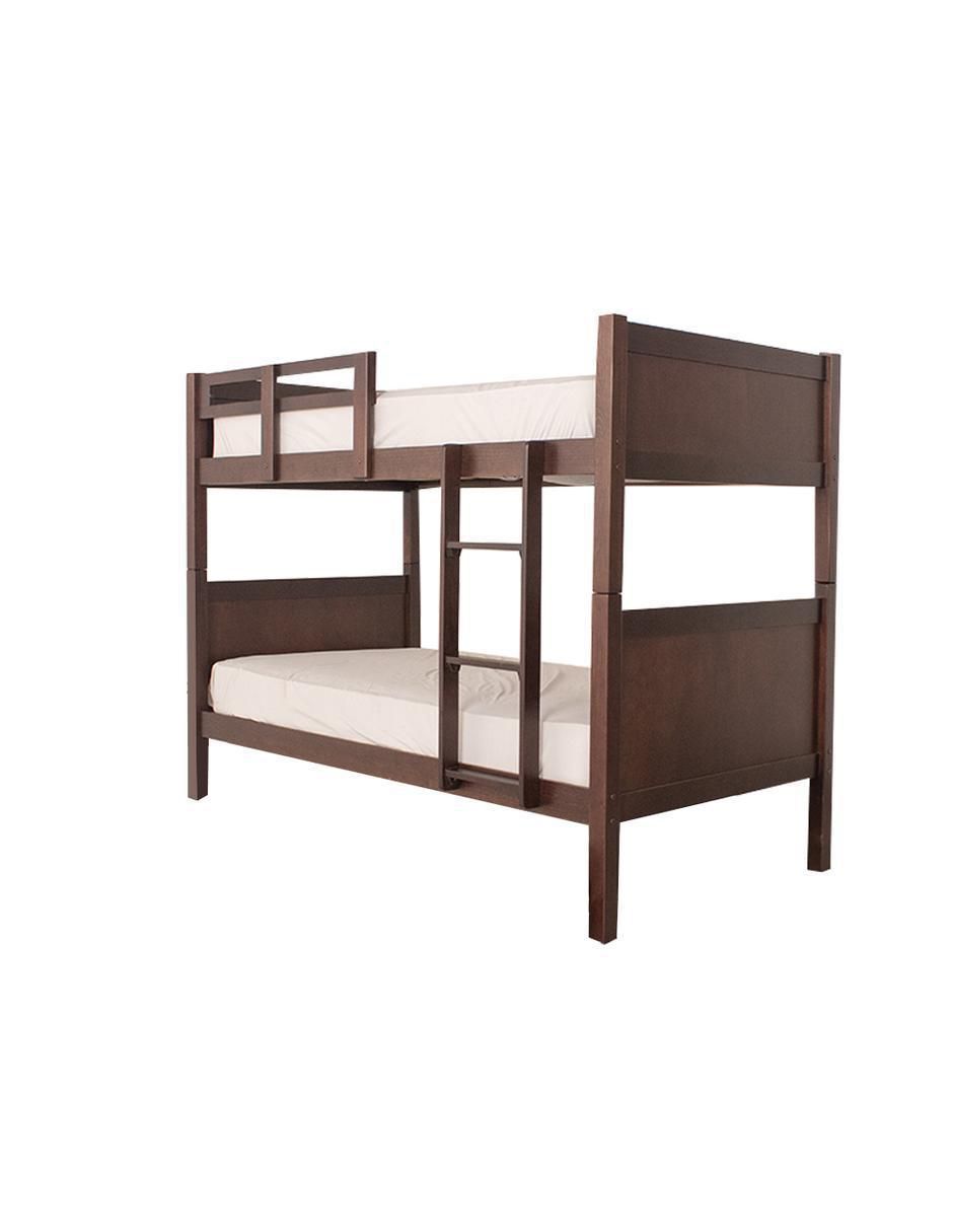 Litera Yuma de madera individual 3