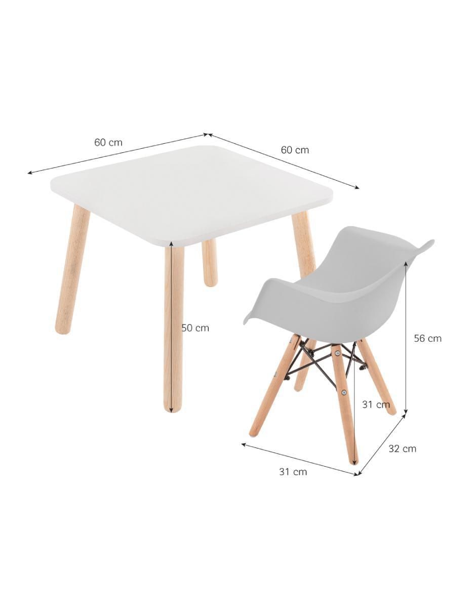 Mesa con silla armable 8