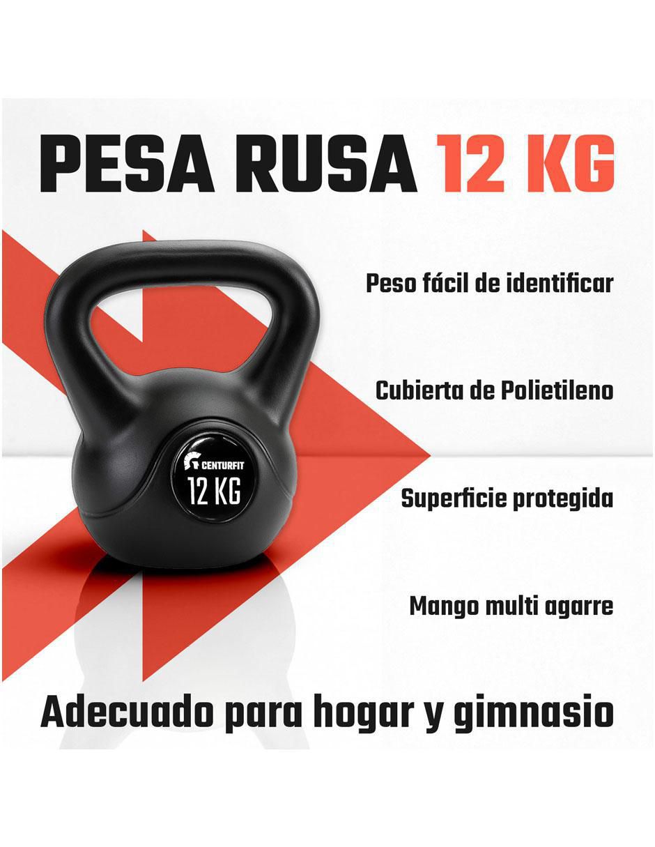 Mancuerna rusa 12 kg 4