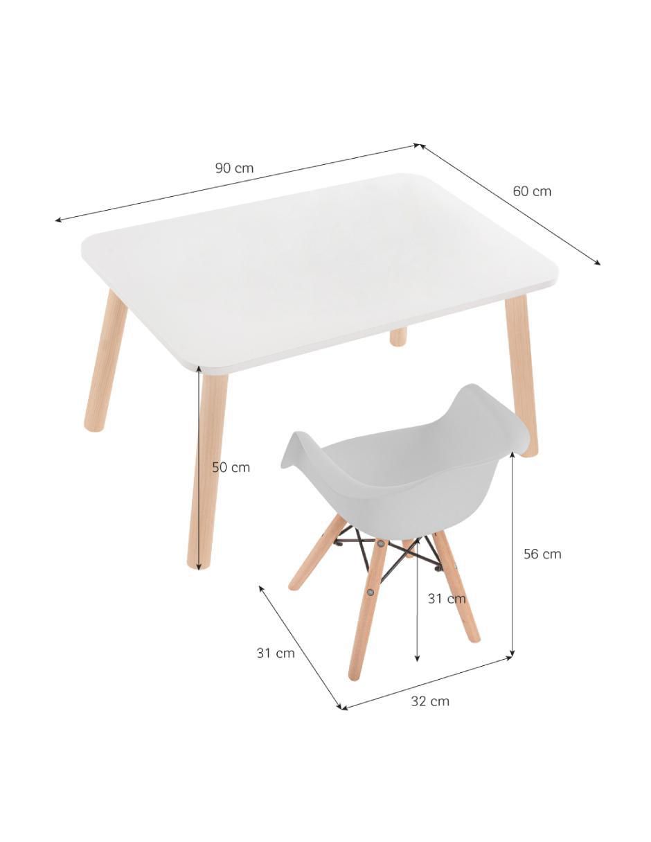Mesa con silla armable 8