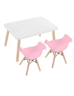 Mesa con silla armable