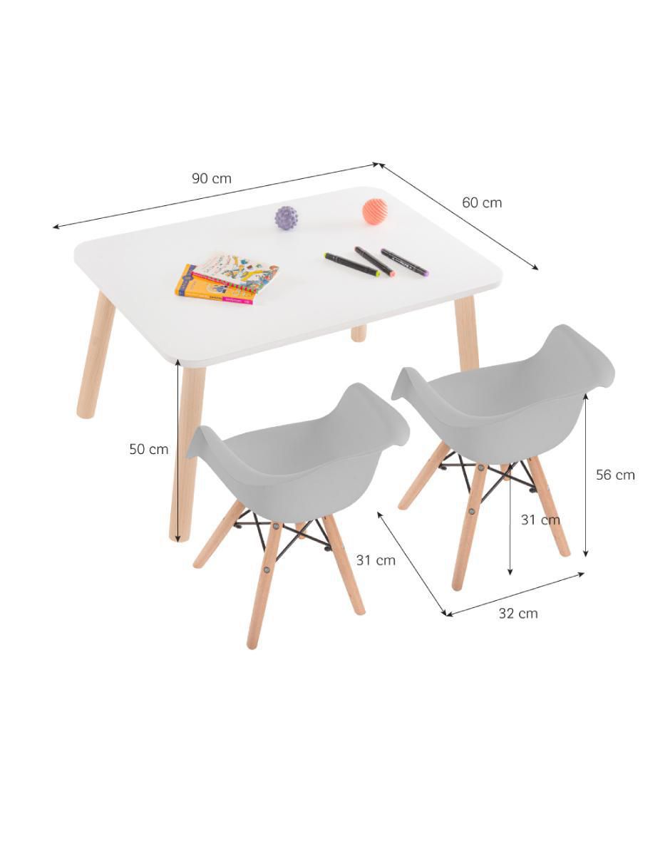 Mesa con silla armable 7