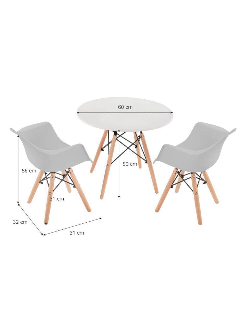 Mesa con silla armable 8