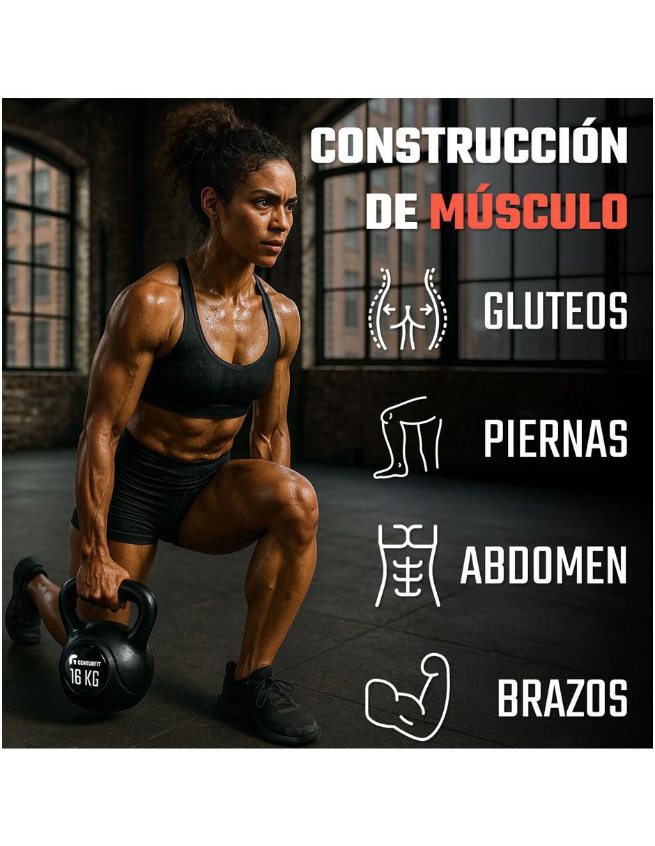 Mancuerna rusa 16 kg 3