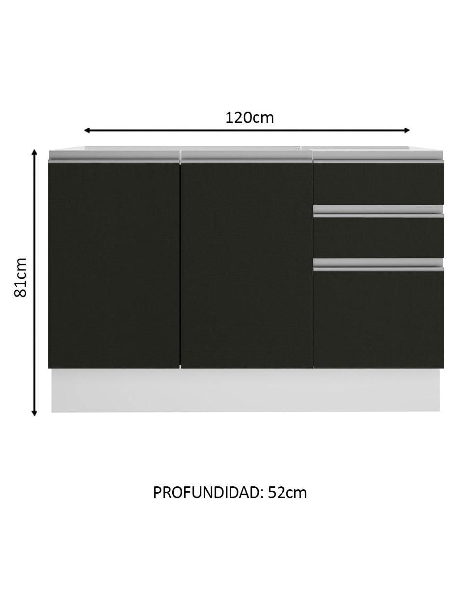 Gabinete armable Glamy de MDP 19