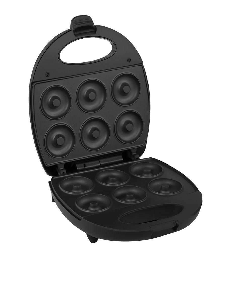 MÁQUINA DONAS DONUT MAKER 6 IQ , NEGRO