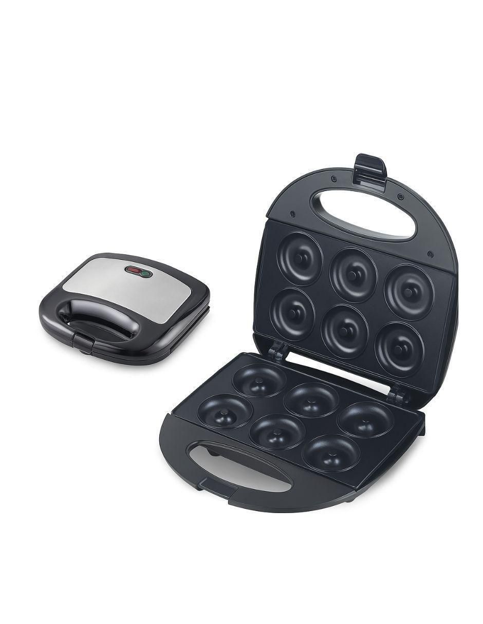 MÁQUINA DONAS DONUT MAKER 6 IQ , NEGRO