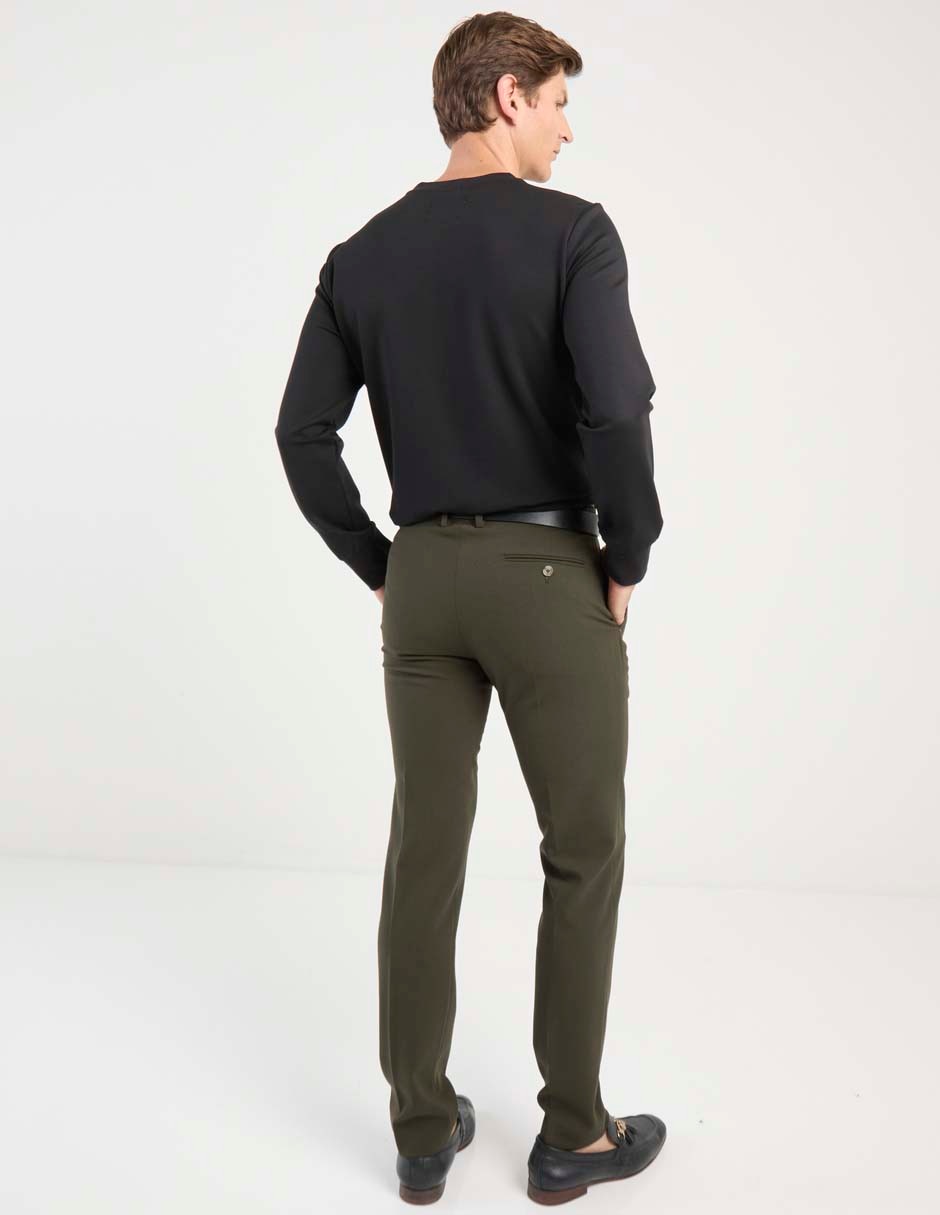 Pantalón de vestir slim para hombre