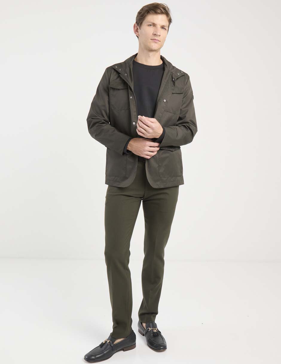 Pantalón de vestir slim para hombre