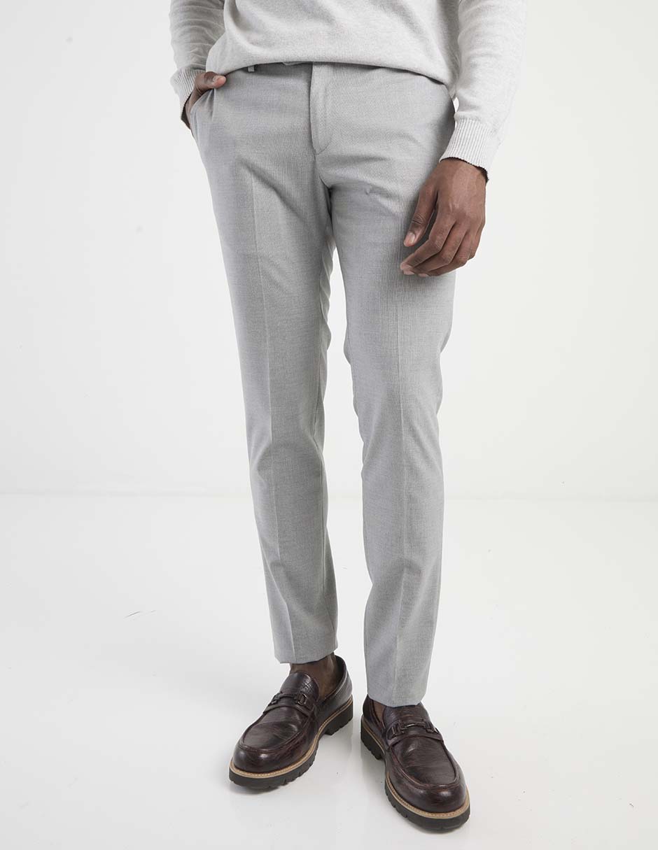 Pantalón de vestir slim para hombre Pantalón de vestir slim para hombre