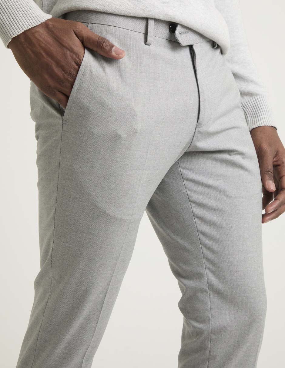 Pantalón de vestir slim para hombre 4