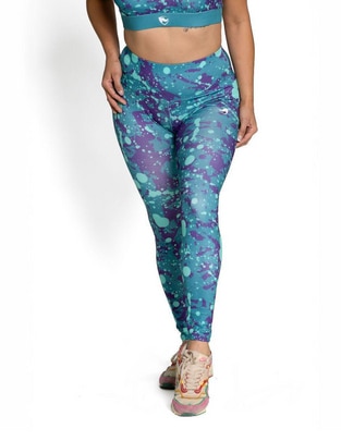Legging cintura alta con elástico para mujer