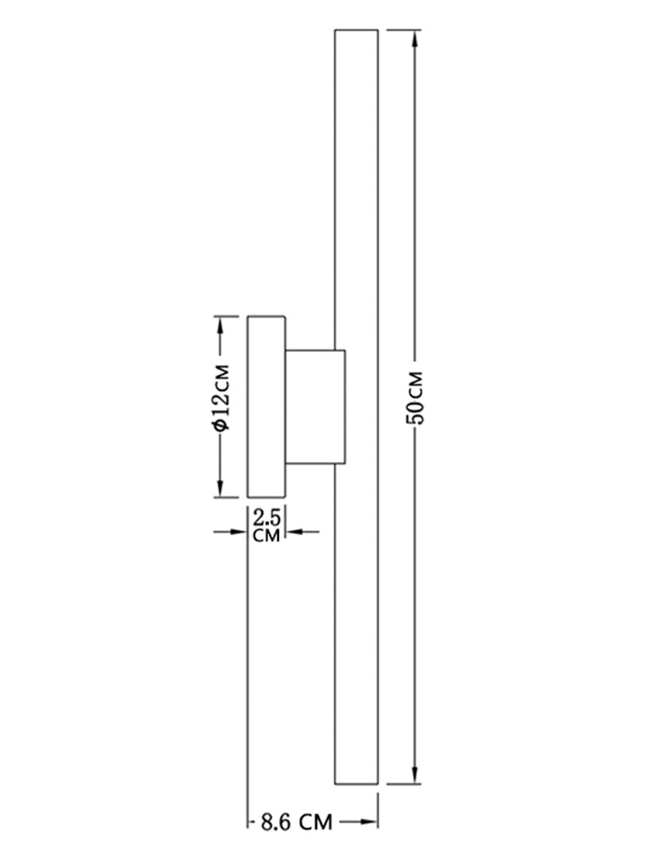 Arbotante LED Maslo 2