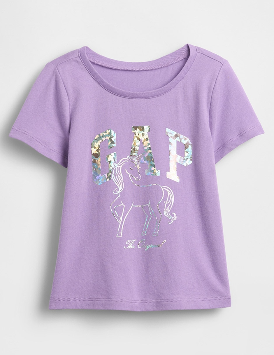 Playera manga corta para niña Playera manga corta para niña