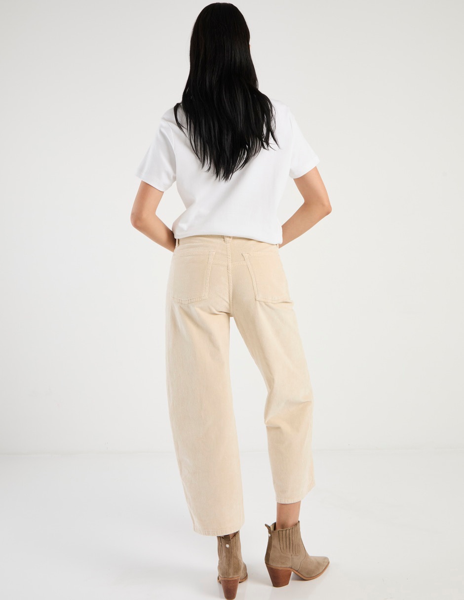 Pantalón carpenter wide leg para mujer