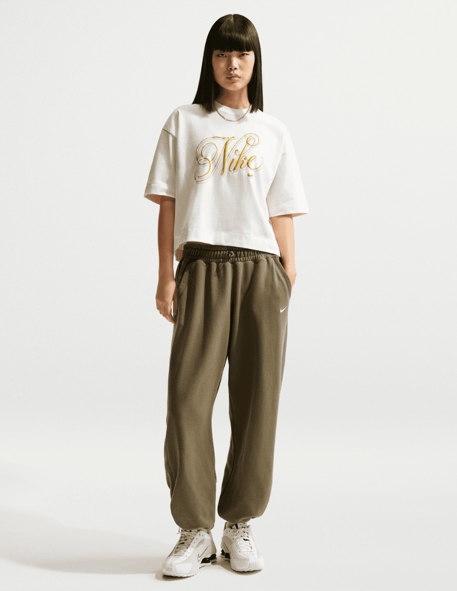 Playera manga al codo cuello redondo mujer