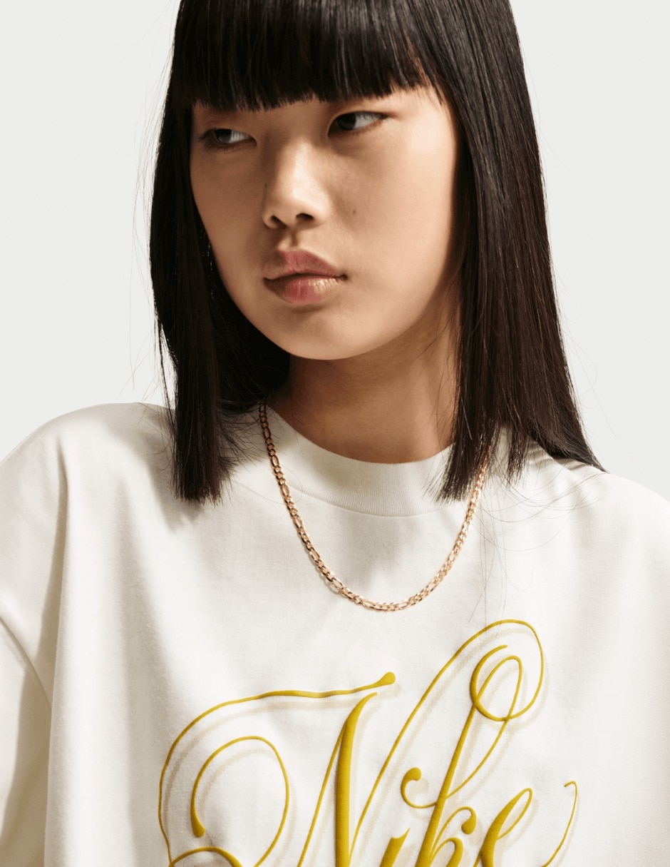 Playera manga al codo cuello redondo mujer
