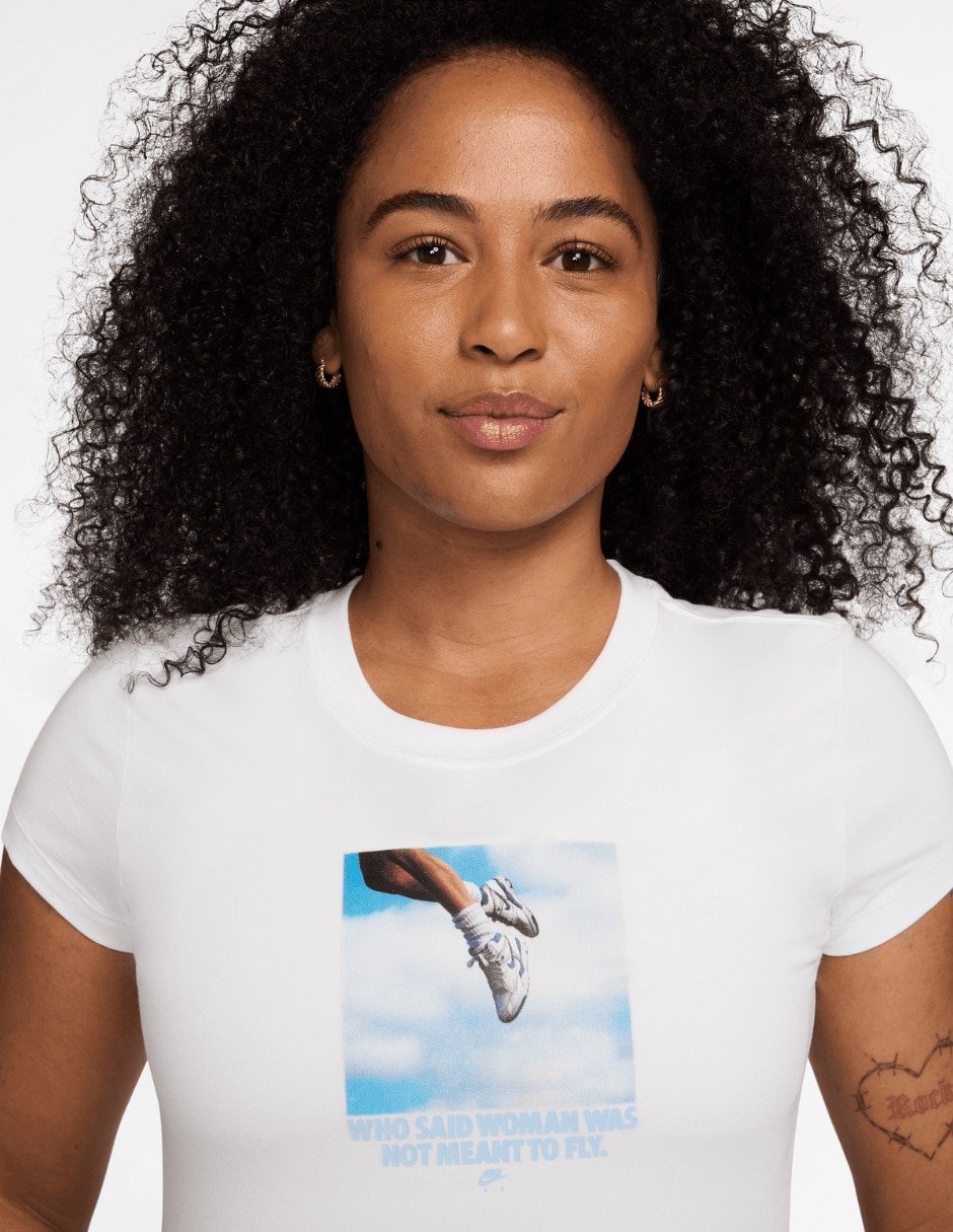 Playera manga corta cuello redondo mujer 2