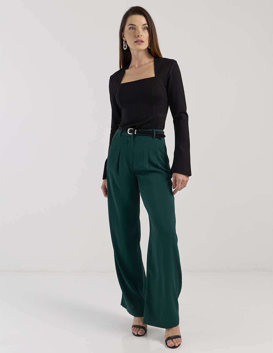 Blusa manga larga para mujer 7