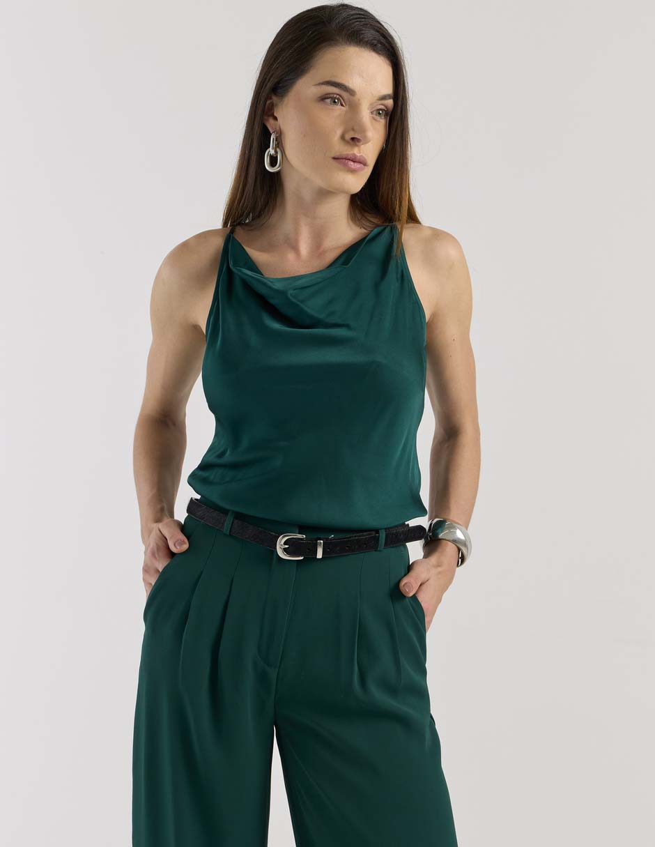 Blusa de tirantes French Connection para mujer
