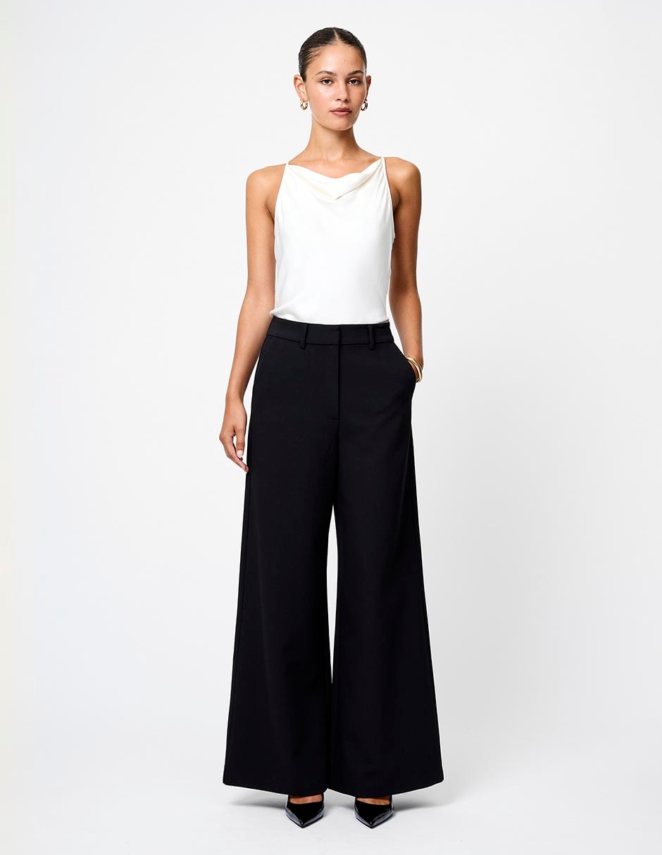 Pantalón relaxed amplio para mujer 7
