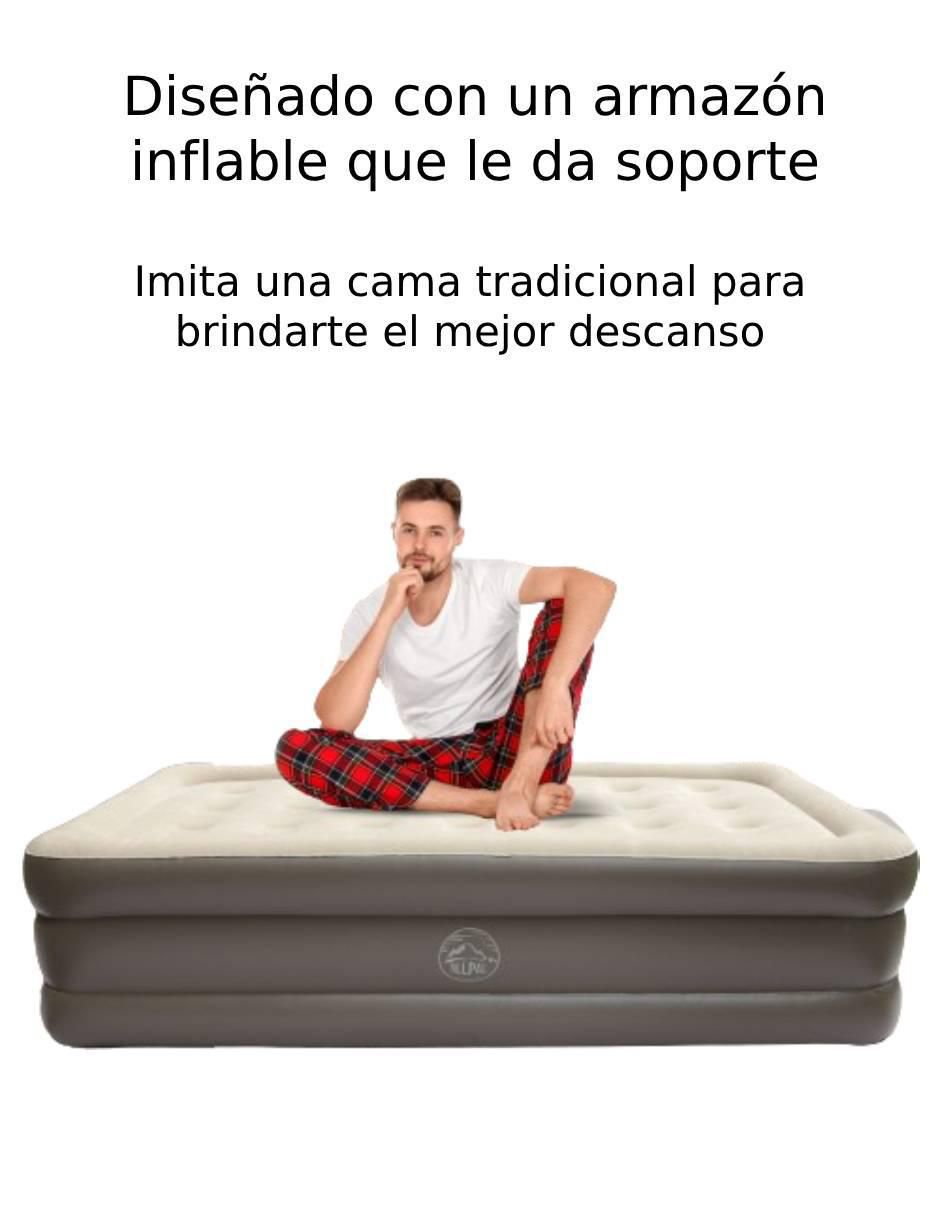 Colchón inflable Cinflinduni tight top sin colchoneta