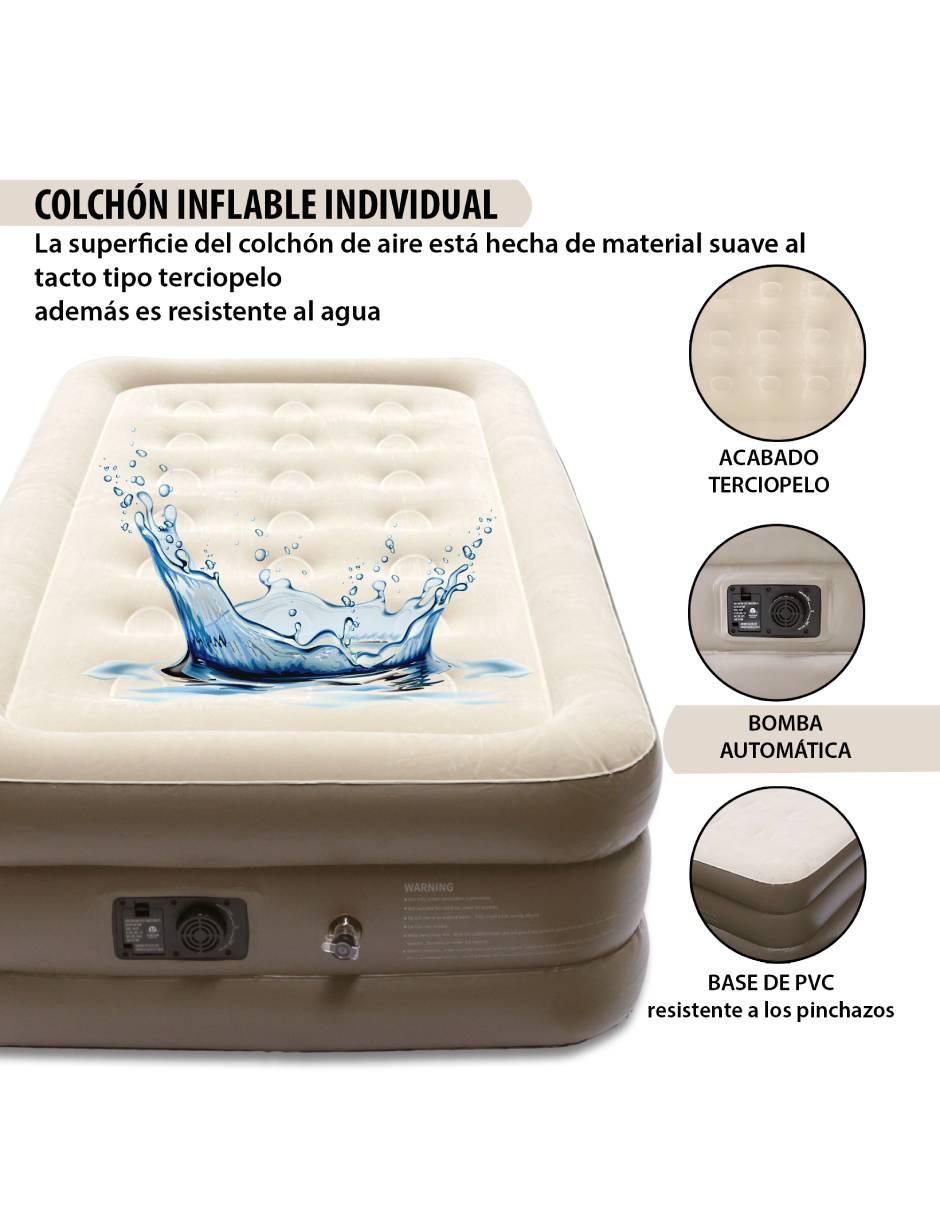 Colchón inflable Cinflinduni tight top sin colchoneta