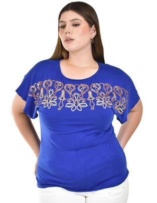 Blusa manga corta para mujer 1