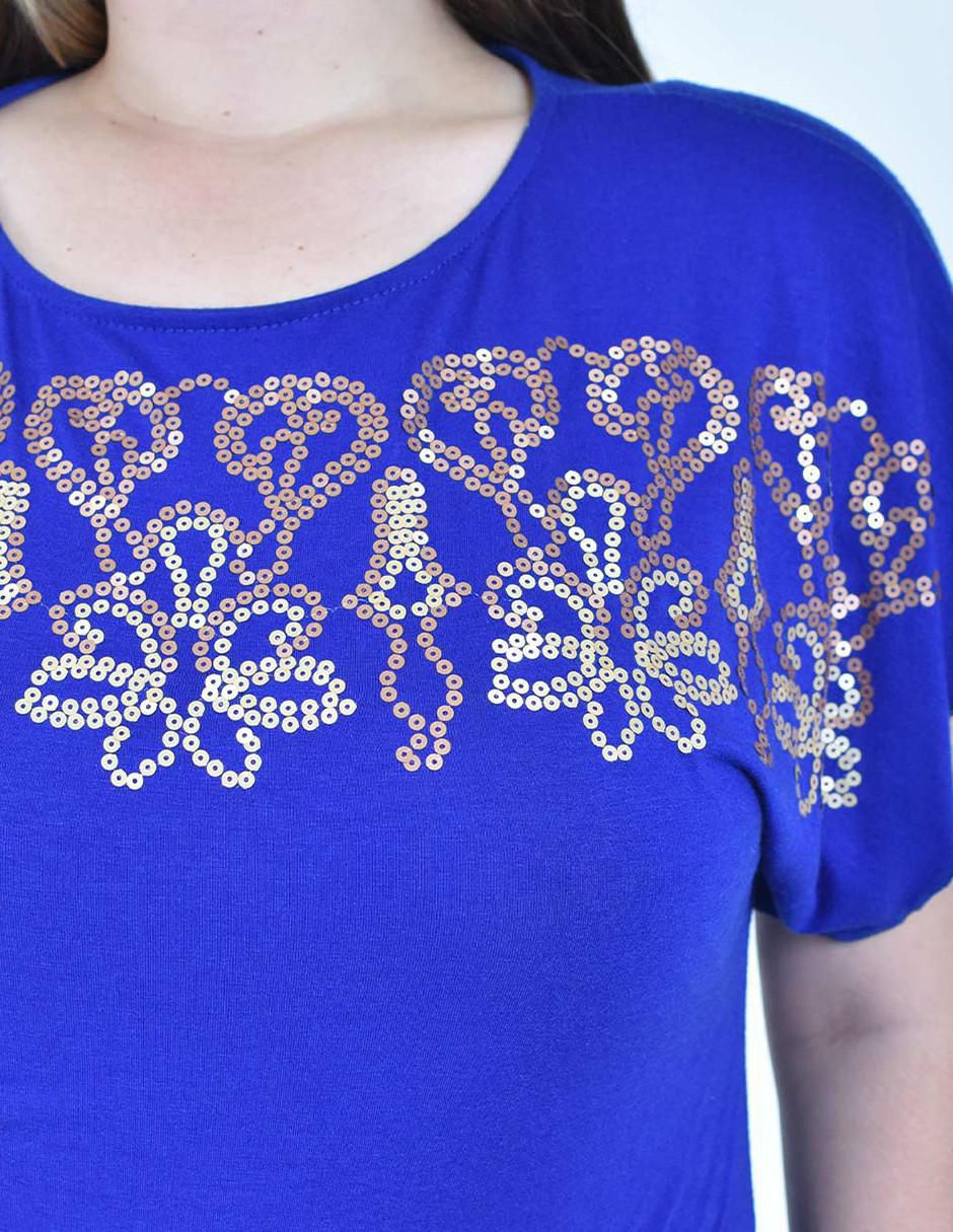 Blusa manga corta para mujer 9