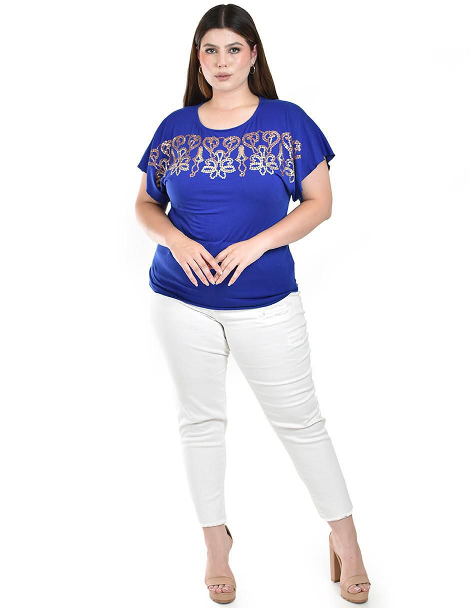 Blusa manga corta para mujer 10