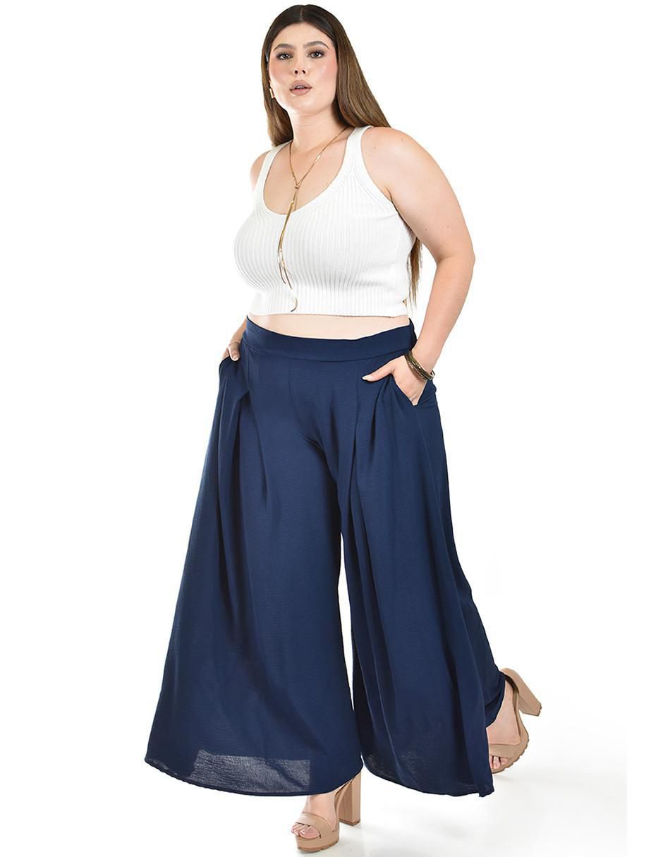 Pantalón amplio para mujer 4