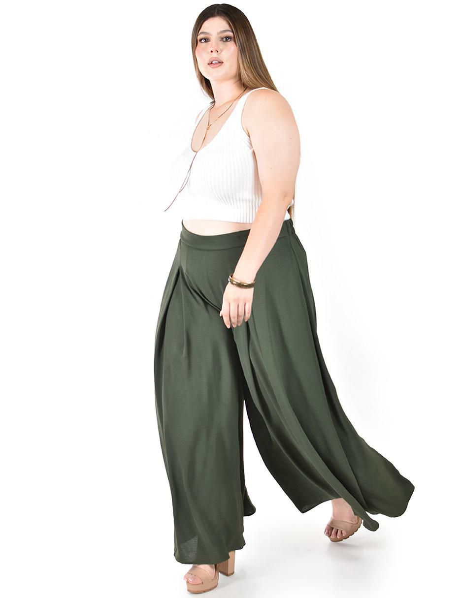 Pantalón amplio para mujer 4