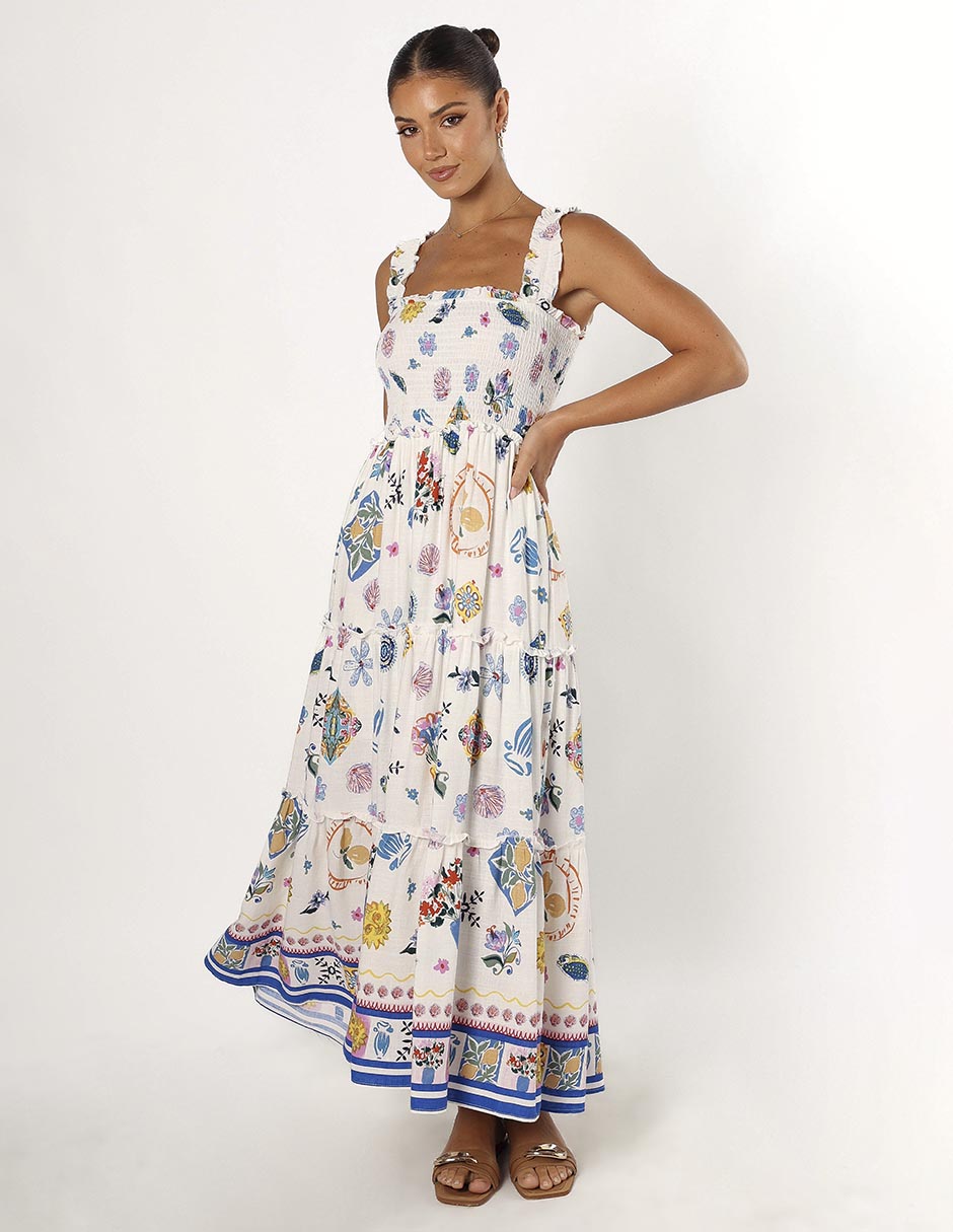 Vestido largo casual para mujer 1
