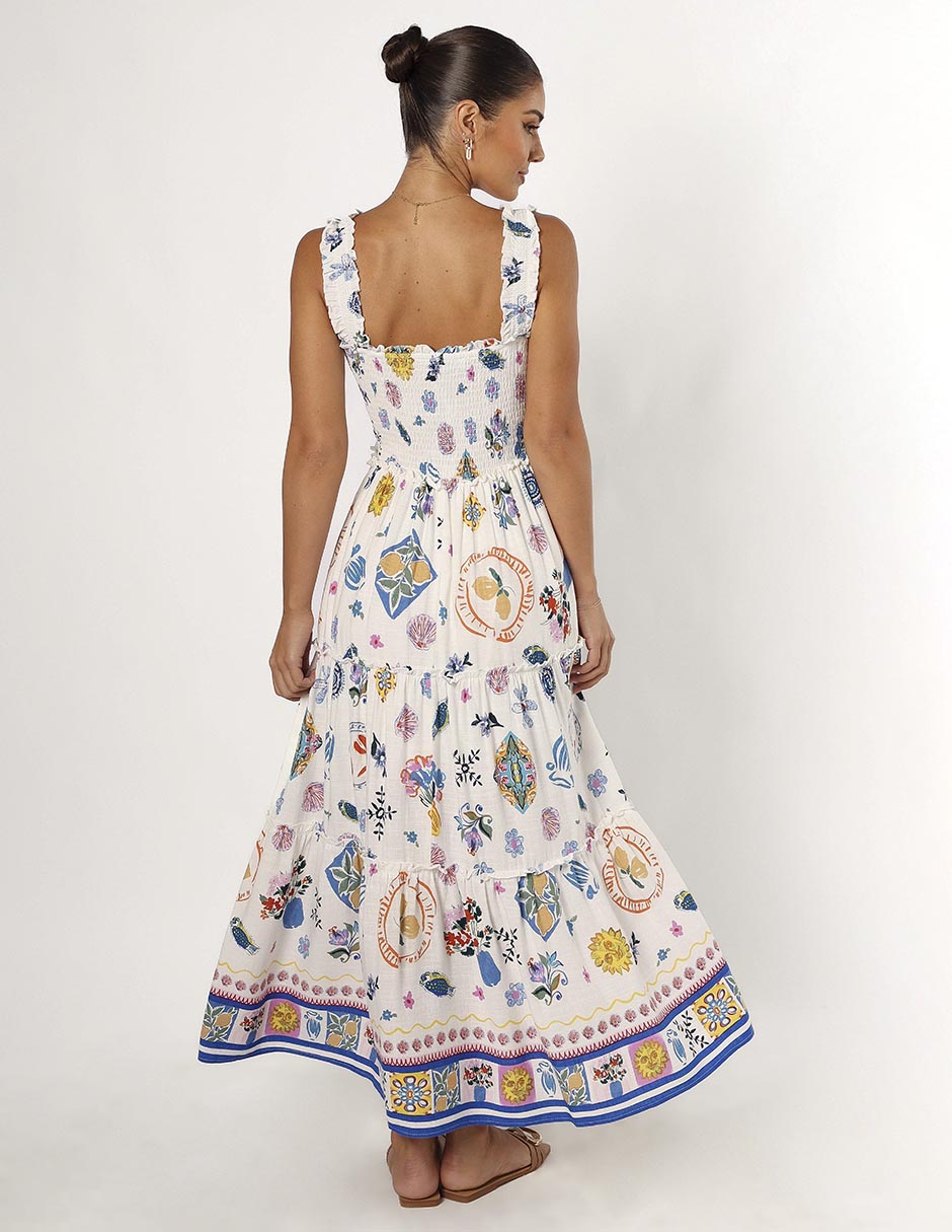 Vestido largo casual para mujer 6