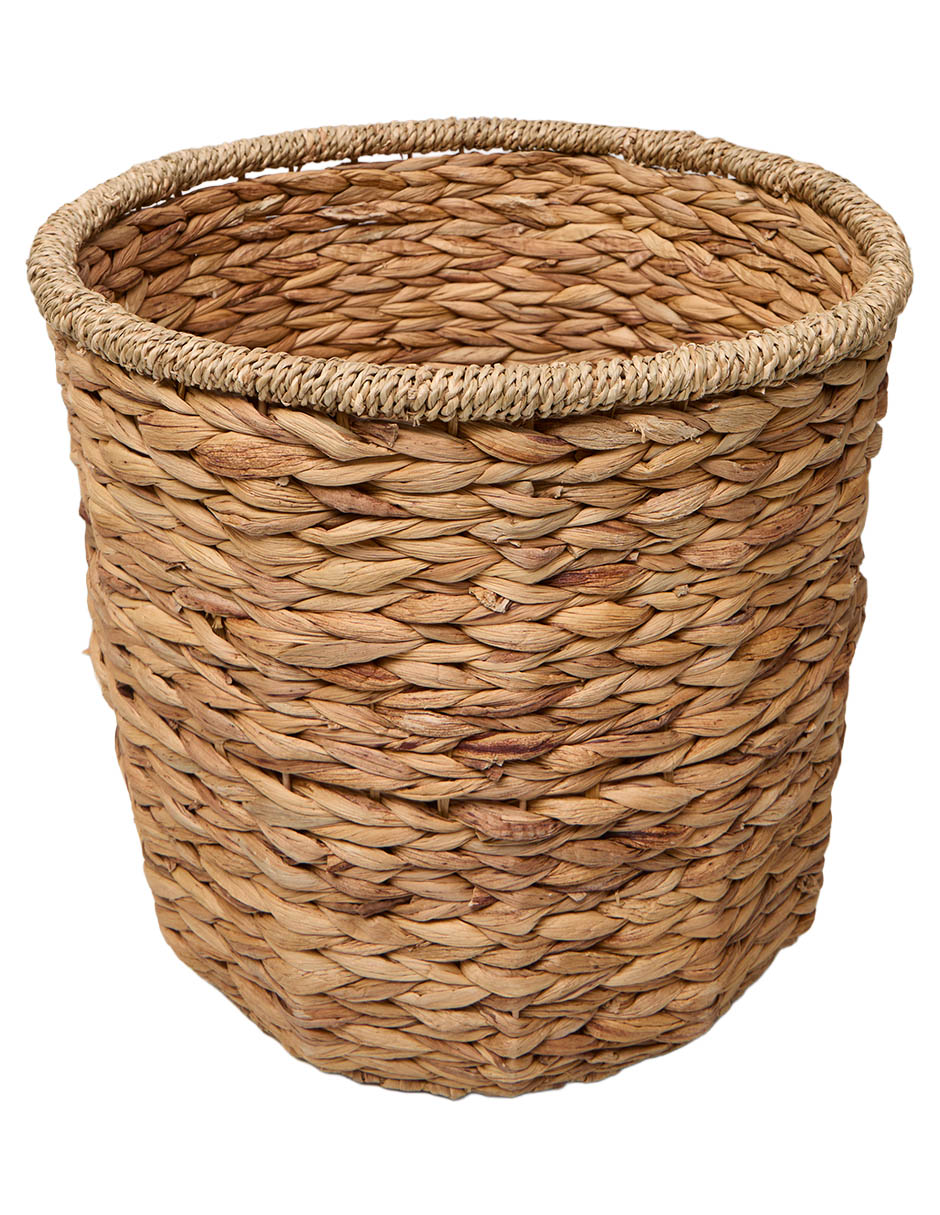 Cesto de ropa de jacinto de agua 1