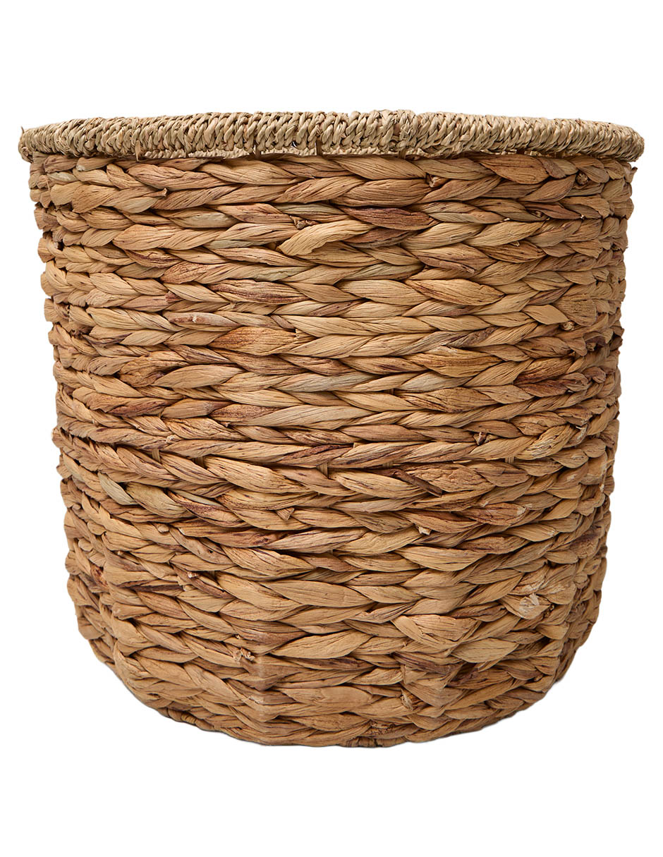Cesto de ropa de jacinto de agua 2