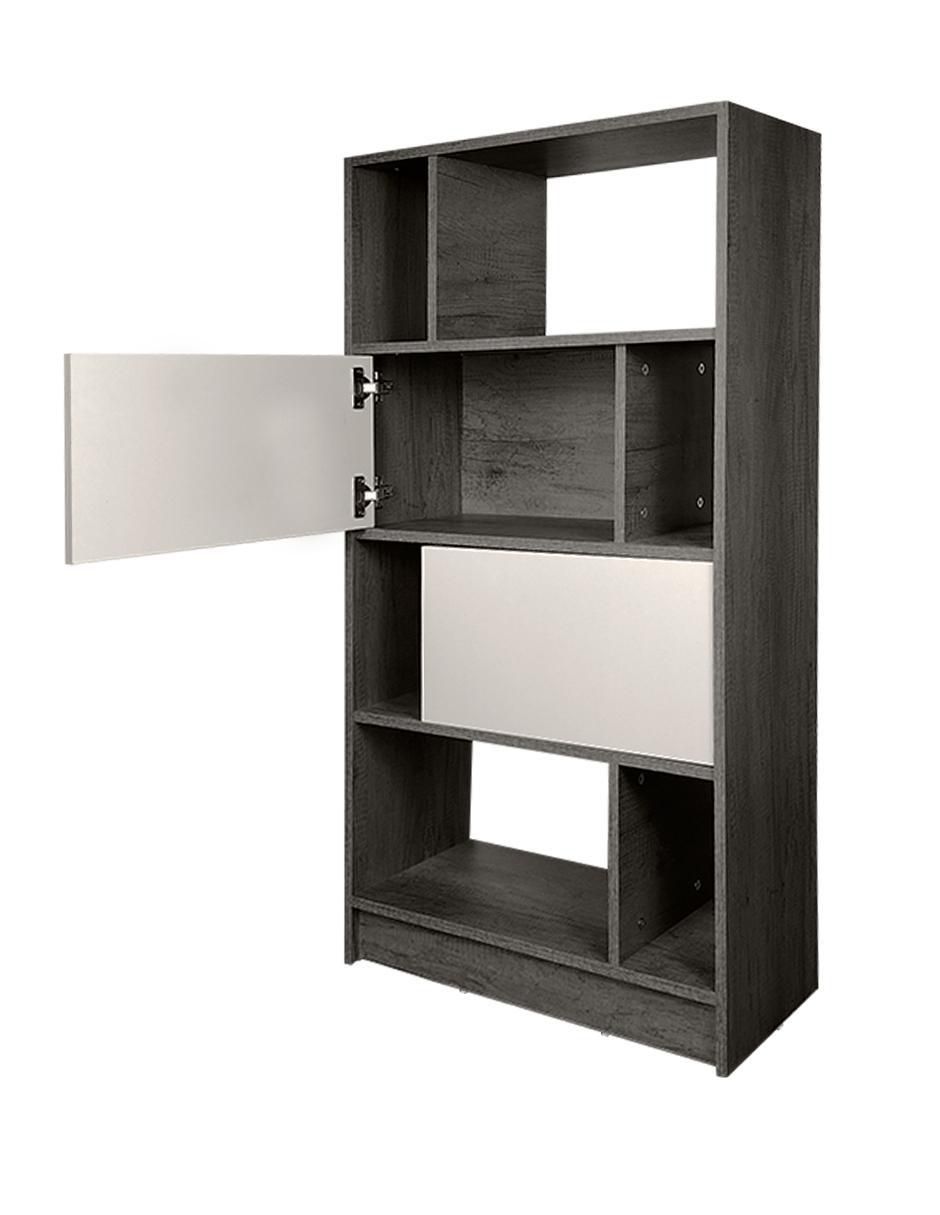 Librero armable Derek de melamina 5