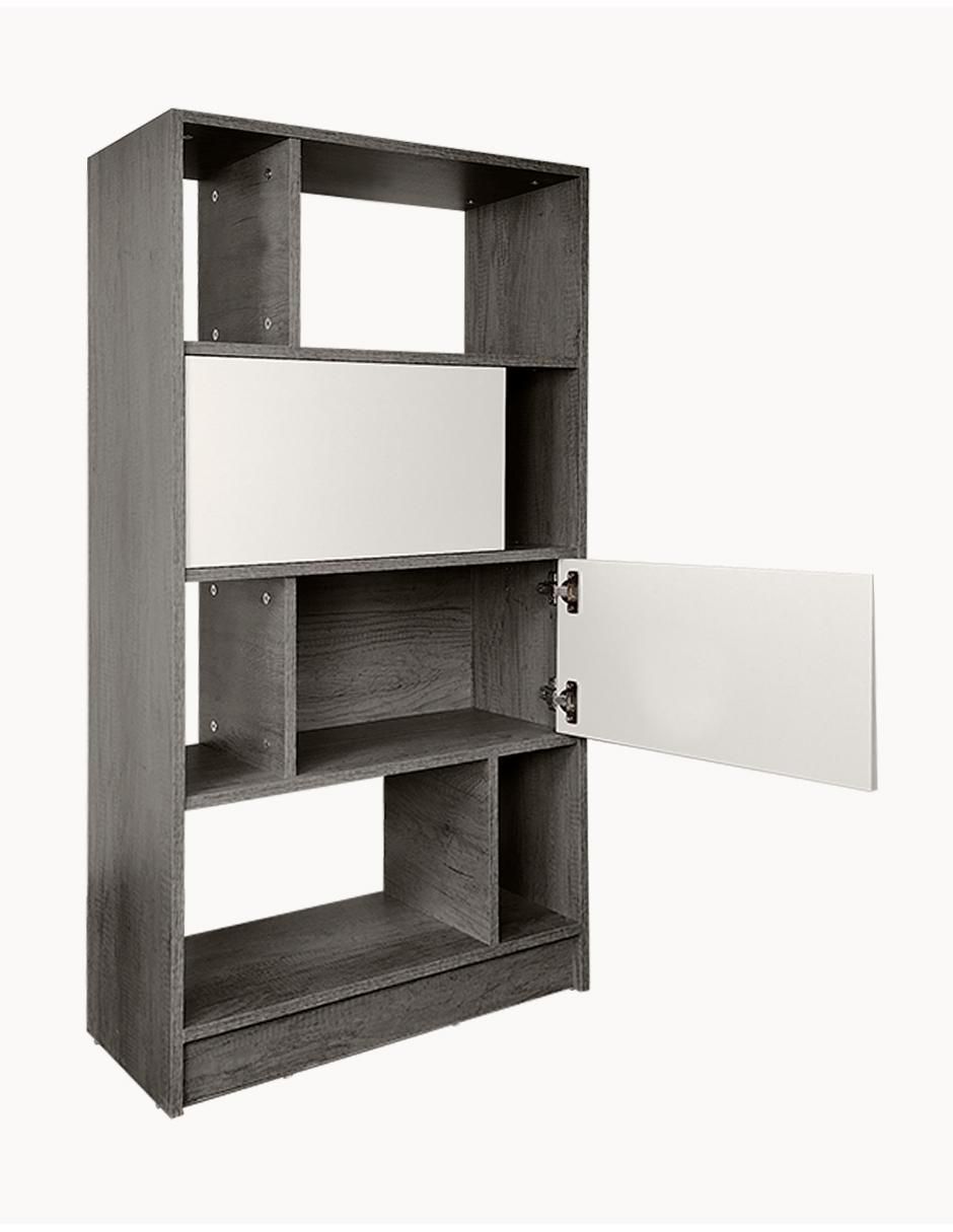 Librero armable Derek de melamina 4